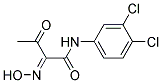 N-(3,4-DICHLORO-PHENYL)-2-HYDROXYIMINO-3-OXO-BUTYRAMIDE Struktur