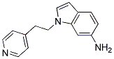 6-AMINO-1-(2-(4-PYRIDYL)ETHYL)INDOLE Struktur