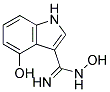 4,N-DIHYDROXYINDOLE-3-CARBOXAMIDINE Struktur