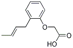 O-CROTYLPHENOXYACETIC ACID Struktur