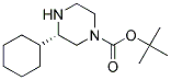 (S)-3-CYCLOHEXYL-PIPERAZINE-1-CARBOXYLIC ACID TERT-BUTYL ESTER Struktur