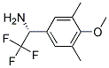 (R)-2,2,2-TRIFLUORO-1-(4-METHOXY-3,5-DIMETHYL-PHENYL)-ETHYLAMINE Struktur