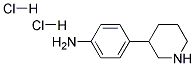 4-(PIPERIDIN-3-YL)ANILINE DIHYDROCHLORIDE Struktur