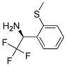 (S)-2,2,2-TRIFLUORO-1-(2-METHYLSULFANYL-PHENYL)-ETHYLAMINE Struktur