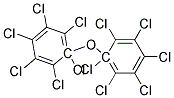 Hexachlorophenyl ether Struktur