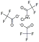 Chromium trifluoroacetate Struktur