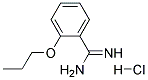 2-PROPYLOXYBENZAMIDINE, HYDROCHLORIDE Struktur