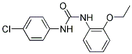 3-[3-(4-CHLORO-PHENYL)-UREIDO]-4-ETHOXY-BENZENE Struktur