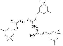 3,3,5-TRIMETHYLCYCLOHEXYLACRYLATE,(ACRYLICACID3,3,5-TRIMETHYLCYCLOHEXYLESTER;ISOPHORYLACRYLATE) Struktur