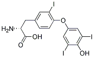 3,3',5'-TRIIODO-D-THYRONIN Struktur