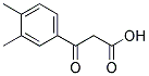 3-(3,4-DIMETHYL-PHENYL)-3-OXO-PROPIONIC ACID Struktur