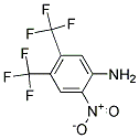 2-NITRO-4,5-BIS(TRIFLUOROMETHYL)BENZENAMINE Struktur