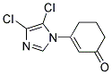 3-(4,5-DICHLORO-1H-IMIDAZOL-1-YL)CYCLOHEX-2-EN-1-ONE, TECH Struktur