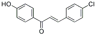 3-(4-CHLOROPHENYL)-1-(4-HYDROXYPHENYL)PROP-2-EN-1-ONE, TECH Struktur