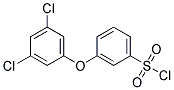 [3-(3,5-DICHLOROPHENOXY)PHENYL]SULPHONYL CHLORIDE Struktur