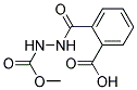 2-(N'-METHOXYCARBONYL-HYDRAZINOCARBONYL)-BENZOIC ACID Struktur