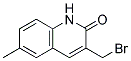 3-BROMOMETHYL-6-METHYL-1H-QUINOLIN-2-ONE Struktur