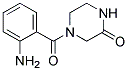 4-(2-AMINO-BENZOYL)-PIPERAZIN-2-ONE Struktur