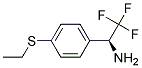 (S)-1-(4-ETHYLSULFANYL-PHENYL)-2,2,2-TRIFLUORO-ETHYLAMINE Struktur