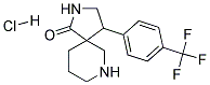 4-(4-(TRIFLUOROMETHYL)PHENYL)-2,7-DIAZASPIRO[4.5]DECAN-1-ONE HYDROCHLORIDE Struktur