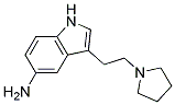 3-(2-PYRROLIDIN-1-YL-ETHYL)-1H-INDOL-5-YLAMINE Struktur