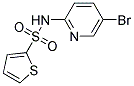 N-(5-BROMOPYRIDIN-2-YL)-THIOPHENE-2-SULFONAMIDE Struktur