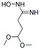 N-HYDROXY-4,4-DIMETHOXY-BUTYRAMIDINE Struktur