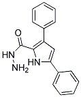 3,5-DIPHENYL-1H-PYRROLE-2-CARBOXYLIC ACID HYDRAZIDE Struktur