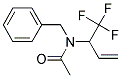 N-BENZYL-N-(1-TRIFLUOROMETHYL-ALLYL)-ACETAMIDE Struktur