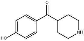 (4-HYDROXYPHENYL)(PIPERIDIN-4-YL)METHANONE Struktur