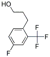 3-(4-FLUORO-2-TRIFLUOROMETHYL-PHENYL)-PROPAN-1-OL Struktur