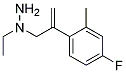 N-ETHYL-N-[2-(4-FLUORO-2-METHYL-PHENYL)-ALLYL]-HYDRAZINE Struktur