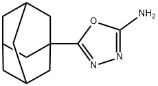 5-(1-ADAMANTYL)-1,3,4-OXADIAZOL-2-AMINE Struktur