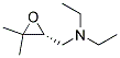 ((R)-3,3-DIMETHYL-OXIRANYLMETHYL)-DIETHYL-AMINE Struktur