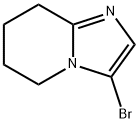 3-BROMO-5,6,7,8-TETRAHYDROIMIDAZO[1,2-A]PYRIDINE Struktur