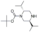 (2R,5S)-2,5-DIISOPROPYL-PIPERAZINE-1-CARBOXYLIC ACID TERT-BUTYL ESTER Struktur