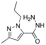 5-METHYL-2-PROPYL-2H-PYRAZOLE-3-CARBOXYLIC ACID HYDRAZIDE Struktur