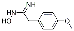 N-HYDROXY-2-(4-METHOXY-PHENYL)-ACETAMIDINE Struktur