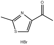 4-ACETYL-2-METHYL-1,3-THIAZOL-3-IUM BROMIDE Struktur