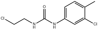 N-(2-CHLOROETHYL)-N'-(3-CHLORO-4-METHYLPHENYL)UREA Struktur