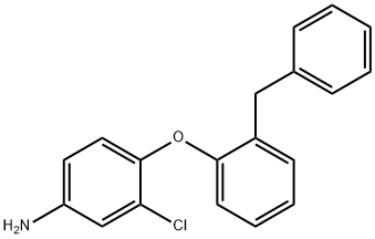 4-(2-BENZYLPHENOXY)-3-CHLOROANILINE Struktur