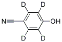 4-CYANOPHENOL-2,3,5,6-D4 Struktur