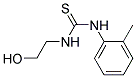 N-(2-HYDROXYETHYL)-N'-(2-METHYLPHENYL)THIOUREA Struktur