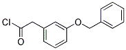 (3-BENZYLOXY-PHENYL)-ACETYL CHLORIDE Struktur