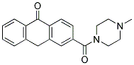 3-(4-METHYL-PIPERAZINE-1-CARBONYL)-10H-ANTHRACEN-9-ONE Struktur