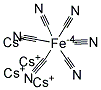 CESIUM FERROCYANIDE Struktur