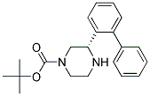 (S)-3-BIPHENYL-2-YL-PIPERAZINE-1-CARBOXYLIC ACID TERT-BUTYL ESTER Struktur