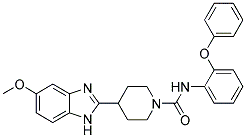 4-(5-METHOXY-1H-BENZIMIDAZOL-2-YL)-N-(2-PHENOXYPHENYL)PIPERIDINE-1-CARBOXAMIDE Struktur