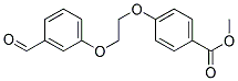 METHYL 4-[2-(3-FORMYLPHENOXY)ETHOXY]BENZENECARBOXYLATE Struktur