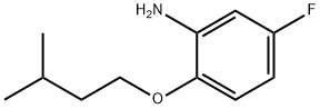 5-FLUORO-2-(ISOPENTYLOXY)ANILINE Struktur